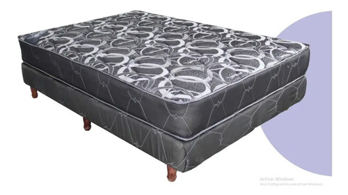 D_705718-MLA49547446574_042022-O.jpg Conjunto Sommier Resortes Genova- 140 X 190 X 24- Con Base