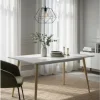 Mesa Cocina Comedor Kaunas. Tapa Melamina Base Made 120 X 82