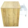 D_710513-MLA105461371815_012026-O.webp Mesa Luz 1 Cajon Linea Curvalba, Muebles Gacela Acabado Laqueado Color Blanco/roble Miel