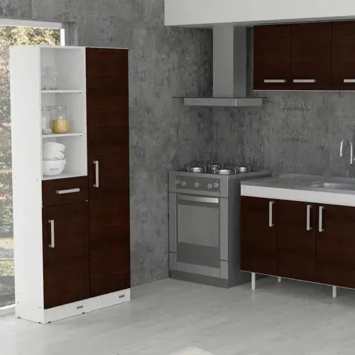 Despensero Organizador 1,80 Mts. 1 Puerta 1 Cajón. Cod 10199
