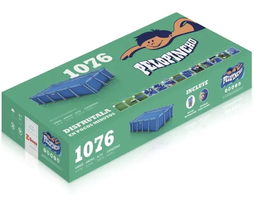 Pileta Pelopincho 1076 Con Capacidad De 8000l 2.25mx4.45m
