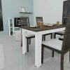 Mesa De Cocina Comedor 1.50 X 0.70 Lmr 150. Tapa Y Patas Mel
