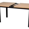 Mesa Cocina. Trampa 120 A 160 X 0,80. Melamina. Base Caño