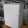 Mesa De Luz Para Sommier- Mdf Laqueado Prisma 70 X 50 X 38