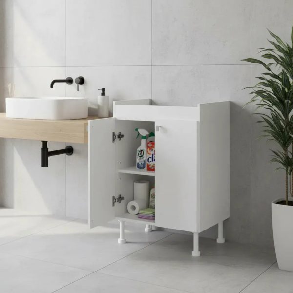 Bajo Mesada Para Lavadero Sin Pileta. 58 X 86 X 46 Blr 060.