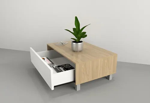 D_713264-MLA95634226440_102025-O.webp Mesa Ratona Moderna Escandinava 91x60 Cm Cajon Oculto Living Color Olmo Everest