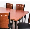 Combo Cocina Comedor Mesa Melamina 140 + 6 Sillas Venecia