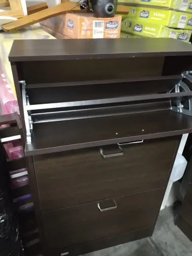 Zapatero Organizador De Zapatos 3 Puertas Rebatibles