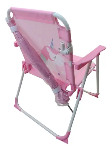 Sillon Reposera Infantil Con Sombrilla. Varios Colores