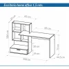 D_716483-MLA85986626039_062025-O.webp Escritorio Organizador Con Un Cajon. 150 X 132 X 45- Oes 105
