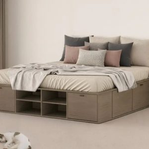 Base Box Para Sommier 2.00 X 2.00, Cajones, Zapatero, Baul