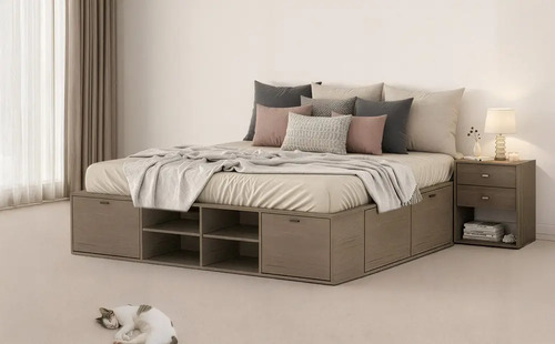 D_717228-MLA95799665090_102025-O.jpg Base Box Para Sommier 2.00 X 2.00, Cajones, Zapatero, Baul