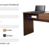 Escritorio P- Notebook 1 Cajon- 1 Estante 100 X 45 Cod. 9038