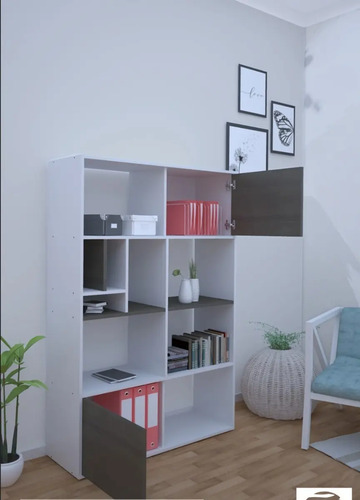 Biblioteca Organizador Con Estantes 103 X 154 X 36- Obl 117