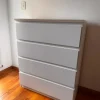 Comoda Chifonier Prisma 4 Cajones. Mdf Laqueado- 93 X 80 X40