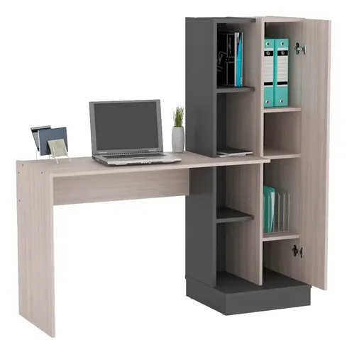D_718709-MLA85676810408_062025-O.webp Escritorio Organizador Con Biblioteca 130 X 136 X 45 Oes 110
