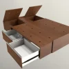 Box Base P- Sommier Adaptable 140- 160 4 Cajones-cod. 6423 P