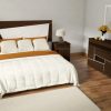 D_719999-MLA72107184682_102023-O.jpg Respaldo Para Sommier Tapizado- Borde De Madera- Kendor