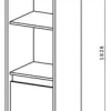 D_720344-MLA89209798712_082025-O.webp Columna Organizador Linea Niza 183 X 40 X 35- Cpn 040