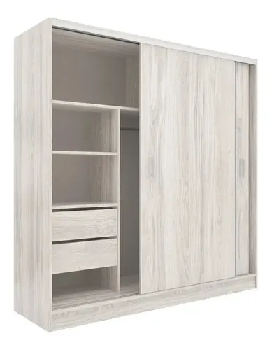 D_722636-MLA46510069843_062021-O.webp Ropero Placard 2 Puertas, 2 Cajones Internos. Cod. 276