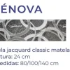 D_724730-MLA49547477438_042022-O.webp Solo Colchon Genova- 140 X 190 X 24. Resortes. Tela Jackard