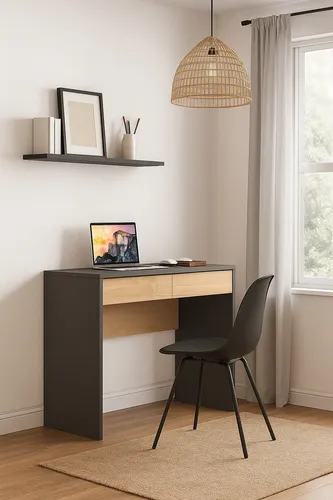 Escritorio 2 Cajones- 100 X 45 X 79- Melamina. Linea Niza