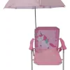 Sillon Reposera Infantil Con Sombrilla. Varios Colores