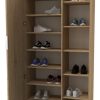 D_726583-MLA72858427459_112023-O.jpg Zapatero Botinero Alto Con 1 Puerta, 7 Estantes Dld 05