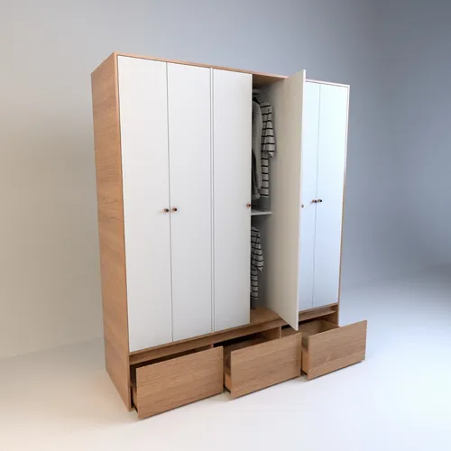 Ropero Placard 6 Puertas, 7 Cajones. 1.80 X 2.12- Cod. 6008
