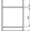 D_727369-MLA89574249859_082025-O.jpg Columna Organizador Linea Niza 183 X 40 X 35- Cpn 040