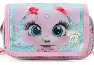 Cartuchera Chimola Canopla Cristal Personajes Escolar Niños Color Bunny