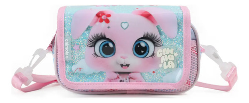 Cartuchera Chimola Canopla Cristal Personajes Escolar Niños Color Bunny