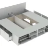 D_728243-MLA95798679240_102025-O.webp Base Box Para Sommier 2.00 X 2.00, Cajones, Zapatero, Baul