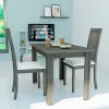 Mesa De Cocina Comedor 1.20 X 0.70 Lmr 120. Tapa Y Patas Mel