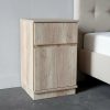 D_729373-MLA109929470097_042026-O.jpg Mesa De Luz Para Sommier, 1 Cajon, 1 Puerta- 38 X 61 X 38