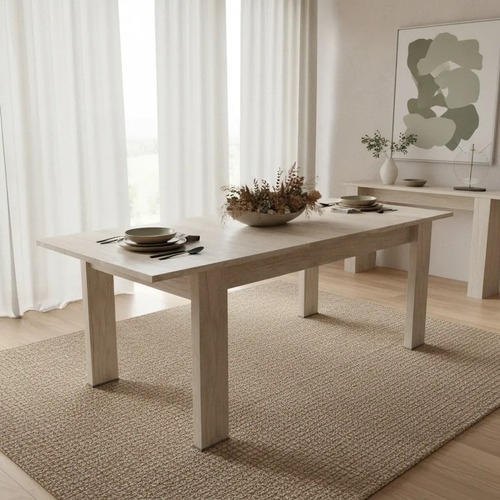 D_731539-MLA93264043753_092025-O.jpg Mesa Cocina Comedor Capri 180 A 2.25 X 90- Patas Melamina