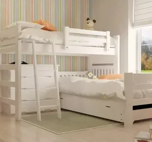 Cama Cucheta Rinconera C Carro Pino Lustra Cod. 209 Pacifico