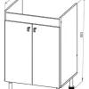 D_734611-MLA110123875019_042026-O.webp Bajo Mesada Para Lavadero Sin Pileta. 58 X 86 X 46 Blr 060.