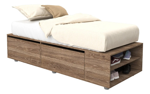 D_735027-MLA72858650255_112023-O.jpg Base Box Para Sommier 2 Puertas Colchon 80 X 190 Dld 06