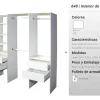 D_735074-MLA95337453319_102025-O.webp Interior Para Ropero Extensible De 165 A 225 X 185 Cod. 640