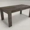Mesa Cocina Comedor Fija 180 X 90- Patas Melamina. Capri