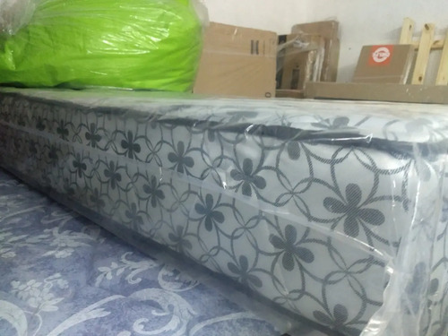 Conjunto Sommier Espuma Alta Densidad- Palermo 80 X 23 X 190