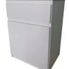 Mesa De Luz Para Sommier- Mdf Laqueado Prisma 70 X 50 X 38