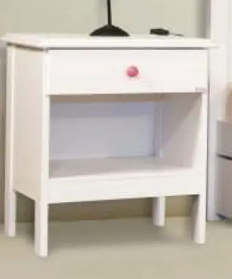 Cama 1 Plaza. Ludmila- Laqueado En Mdf- Sin Carro- Cod. 400