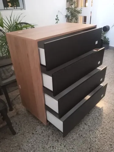 D_738793-MLA54981841616_042023-O.webp Cajonera Chiffonier 4 Cajones- Sistema Push. Cod. 6055