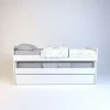 Cama Nido Bicama 1 Plaza 0,80 Mts. Con Carro Cama. Cod. 6457