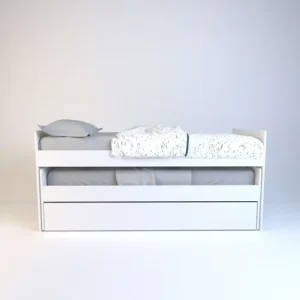Cama Nido Bicama 1 Plaza 0,80 Mts. Con Carro Cama. Cod. 6457