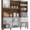 D_738834-MLU75776204794_042024-O.jpg Cocina Compacta Ferrara De 6 Puntos, Color Sabana/blanco - Kit's Paraná