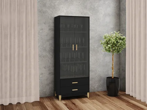 D_739955-MLA83408655629_032025-O.webp Mueble Organizador Cristalero 2 Ptas, 2 Caj 182 X 70 Le 6013
