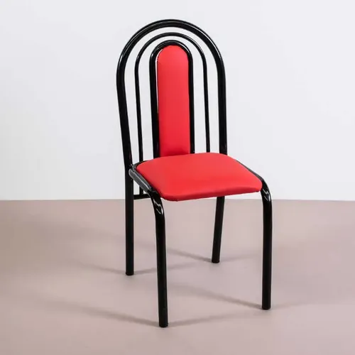 Sillas Caño Florida. Con Asiento Y Respaldo Tapizado